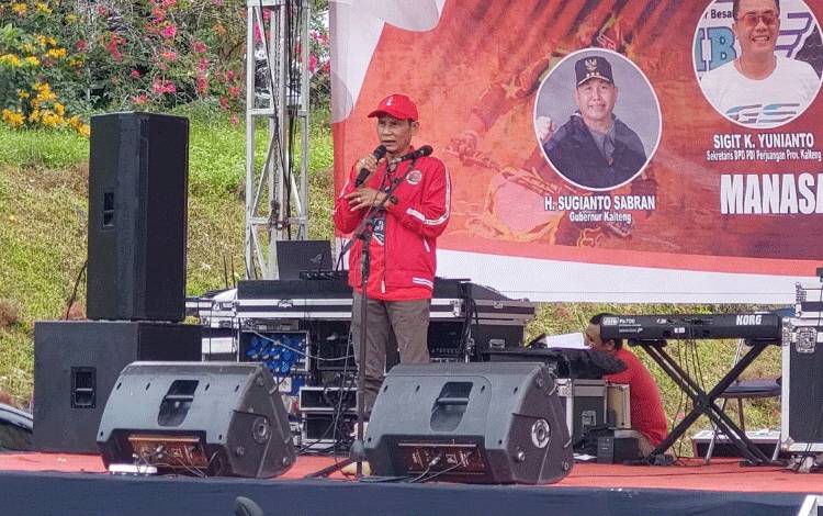 Diikuti 600 Peserta, Ketua DPD PDIP Kalteng Buka Banteng Fun Enduro 2023