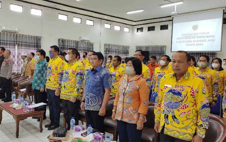 Camat di Gunung Mas Diminta Dampingi Penyusunan RKP Desa