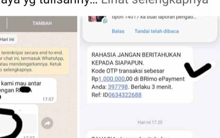 OJK Sebut Belum Ada Aduan Masyarakat Kalteng Terkait Penipuan Sniffing