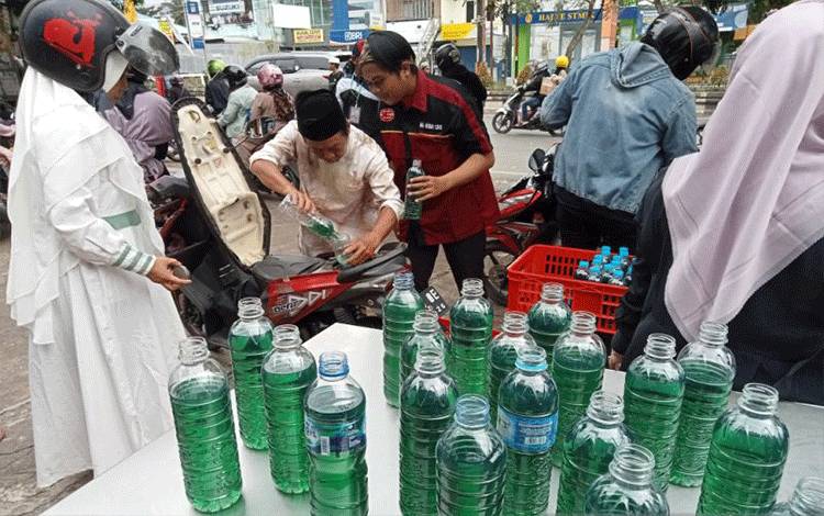 Ribuan Liter Pertalite Gratis Bagi Jamaah Haul Guru Sekumpul