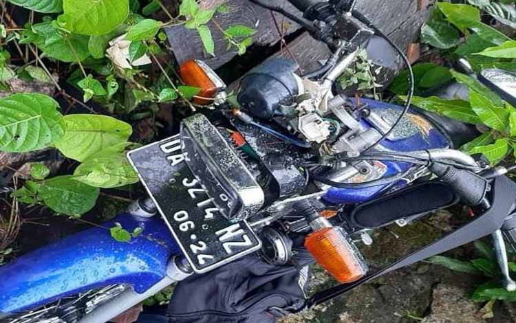 Kecelakaan Tunggal Tewas Pengendara Motor RX King