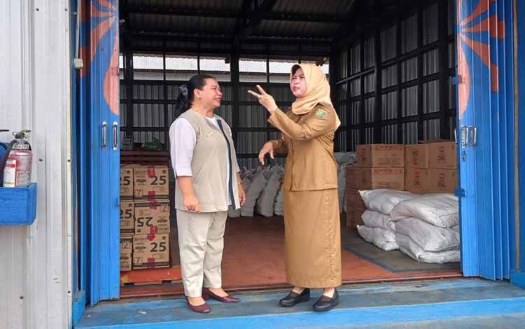 Ini Tujuan Pj Bupati Barito Selatan Cek Ketersedian Bahan Pokok di Bulog