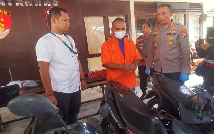 Pelaku Remas Payudara di Palangka Raya Juga Pelaku Curanmor