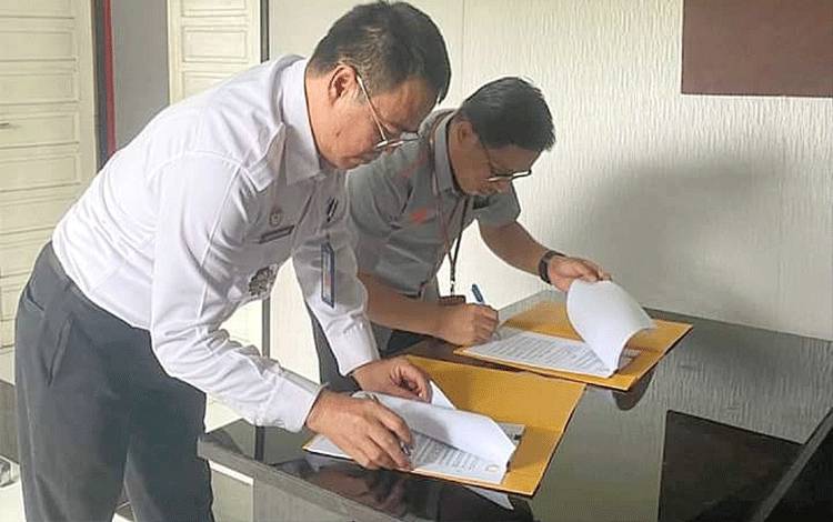 Rutan Tamiang Layang Teken Perjanjian Kerja Sama dengan PT Pos Indonesia