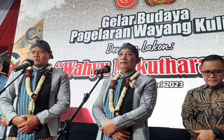 Kapolri dan Panglima TNI Sepakat Lestarikan Budaya Lewat Wayang