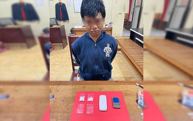 Satresnarkoba Polresta Palangka Raya juga Amankan Pria Pemilik Sabu ini