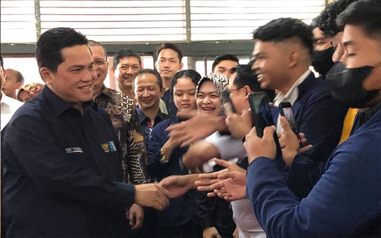 Menteri BUMN Komitmen Jalin Kerja Sama dengan Untan Pontianak