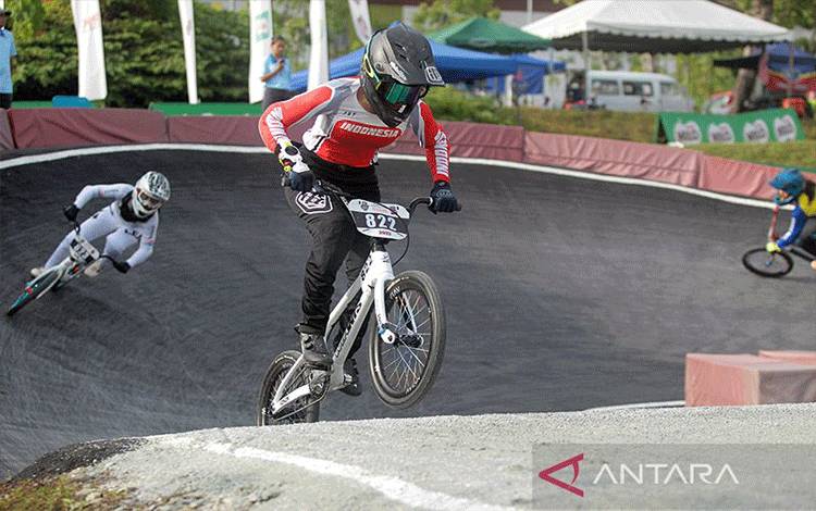 Indonesia Bawa Pulang Empat Emas Kejuaraan BMX di Thailand