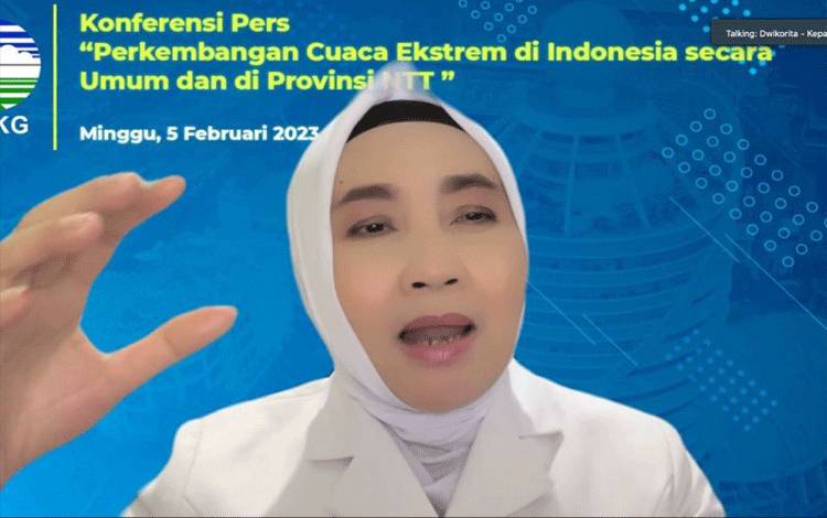 BMKG Ingatkan Sejumlah Daerah Waspada Cuaca Ekstrem Sepekan ke Depan