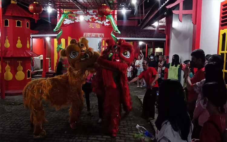 Kemeriahan Perayaan Cap Go Meh di Klenteng Harmoni Kehidupan Sampit
