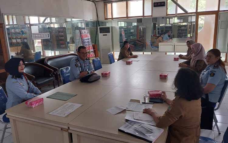 Kemenkumham dan Dispusip Kalteng Siapkan Kerja Sama