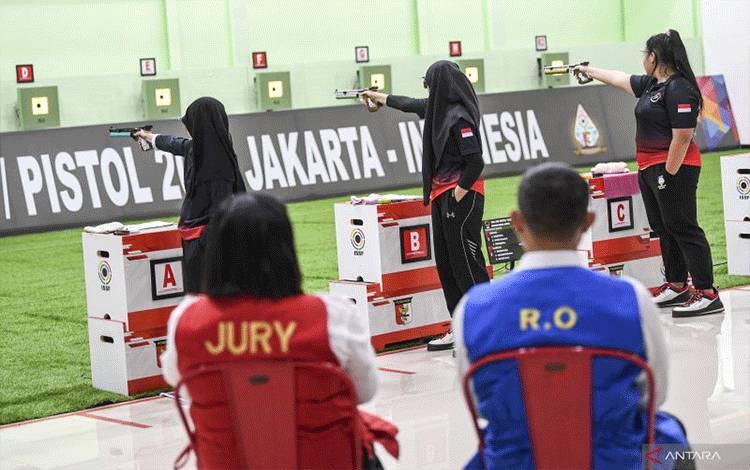 Indonesia Tempati Posisi Enam Klasemen Medali ISSF World Cup 2023