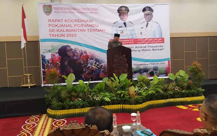 Sekda Kalteng Minta Pemberdayaan Kelompok Kerja Posyandu Sampai Tingkat Desa