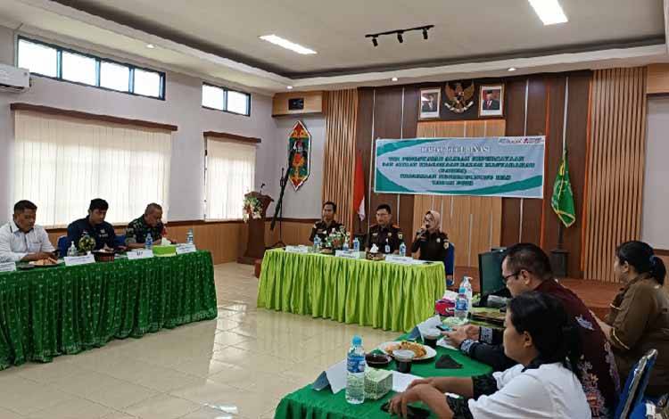 Tim Pakem Gunung Mas Gelar Rapat Koordinasi, Ini yang Dibahas