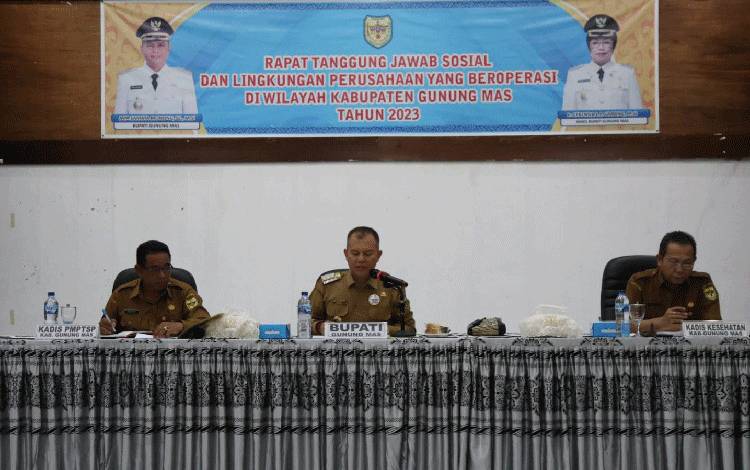 Investasi di Gunung Mas Harus Clean And Clear Termasuk Soal CSR