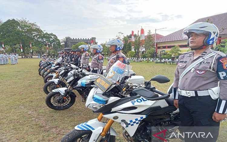 Polda Kalteng Gelar Operasi Keselamatan Tekan Angka Laka Lantas