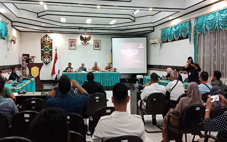 KPU Kotim Koordinasi dengan Perusahaan dalam Sukseskan Pemilu 2024