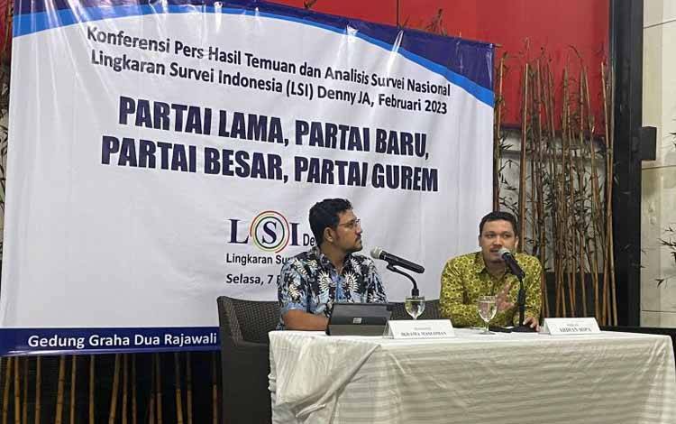Survei LSI Denny JA Sebut 7 Partai Lolos Ambang Batas Parlemen