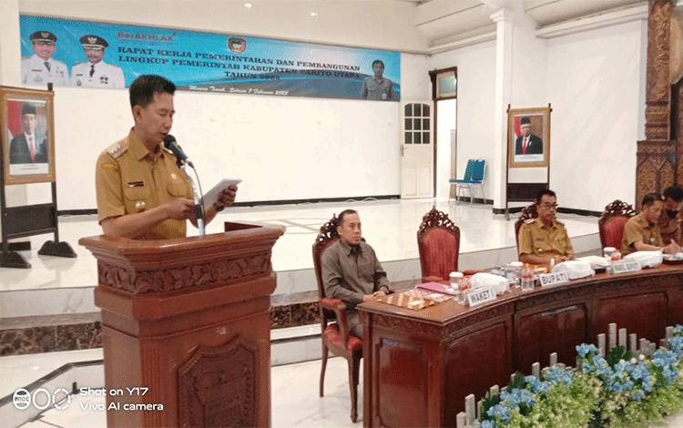 Bupati Barito Utara Buka Raker Pemerintahan dan Pembangunan