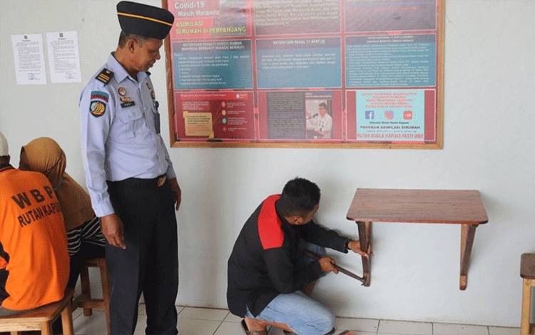 Rutan Kapuas Tambah Kenyamanan di Ruang Kunjungan Bagi WBQ?