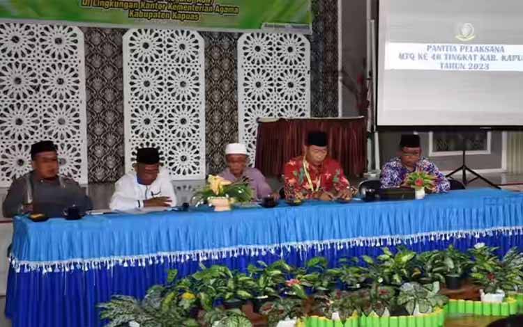 LPTQ Kapuas Rapat Persiapan Pelaksanaan MTQ ke-46