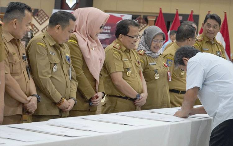 Wagub Kalteng harap MoU bersama Kejati Optimalkan Tugas Perangkat Daerah
