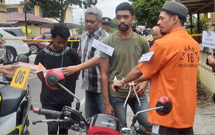 Pembunuhan Pedagang di Palangka Raya Didasari Pengaruh Minol