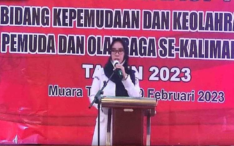 Rakornis Kepemudaan dan Keolahragaan se-Kalteng digelar di Barito Utara