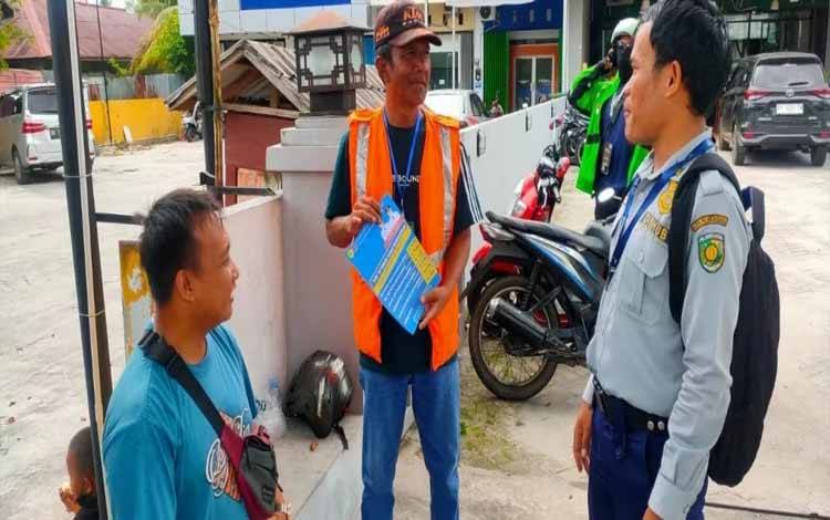 Kadishub Palangka Raya Imbau Warga Bayar Parkir Pakai Uang Pas