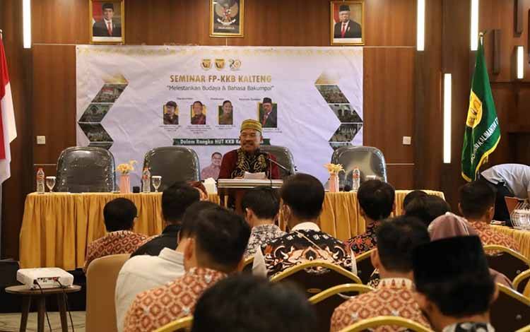 Sekda Kalteng Ajak Masyarakat Jaga Kelestarian Bahasa dan Budaya