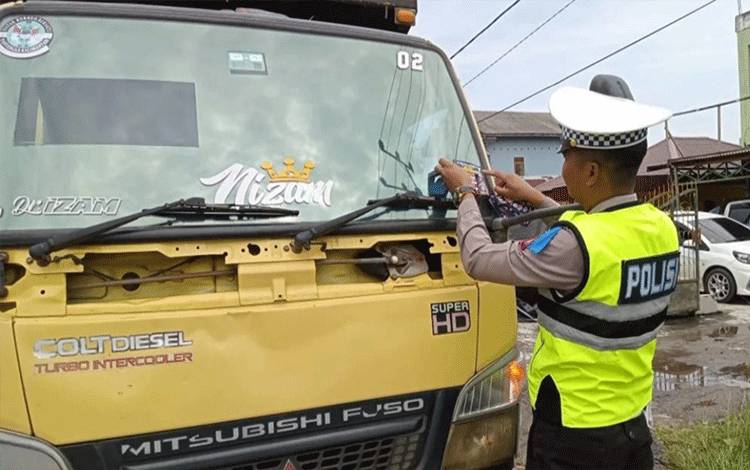 Satlantas Polres Kapuas Terus Edukasi Masyarakat Terkait Sasaran Prioritas Pelanggaran