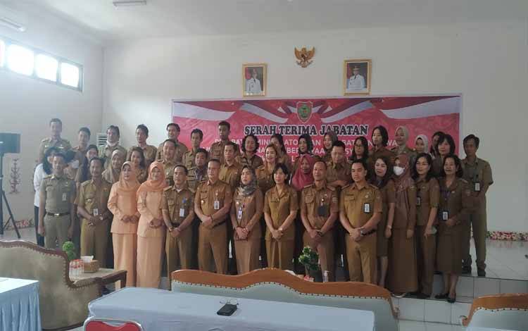DPMD Kalteng Gelar Serah Terima Jabatan Pejabat Administrator dan Pengawas