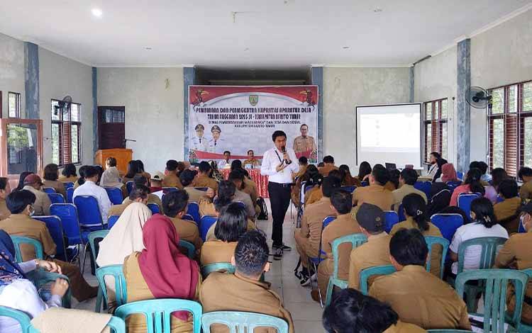 KPP Pratama Muara Teweh Ingatkan Pemdes Hati-Hati Kelola Pajak Dana Desa