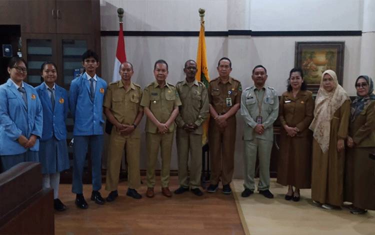 Bupati Terima Audiensi dari Jajaran SMAN 1 Kuala Kapuas