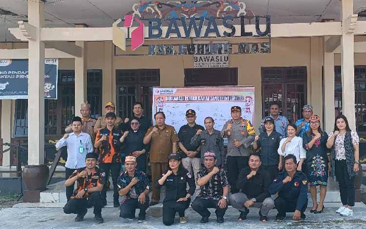 Bawaslu Gunung Mas Gelar Apel Siaga Pengawasan Satu Tahun Menuju Pemilu 2024