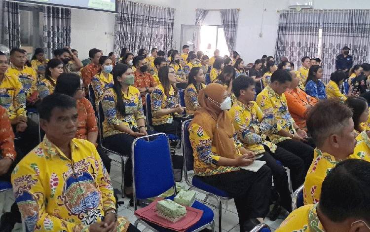 Perangkat Daerah di Gunung Mas Ikuti Bimtek Srikandi