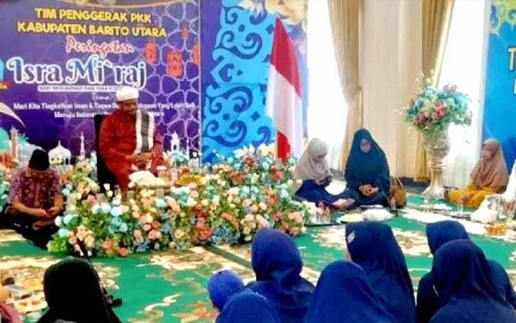 TP PKK Barito Utara Peringati Isra Miraj Nabi Muhammad SAW