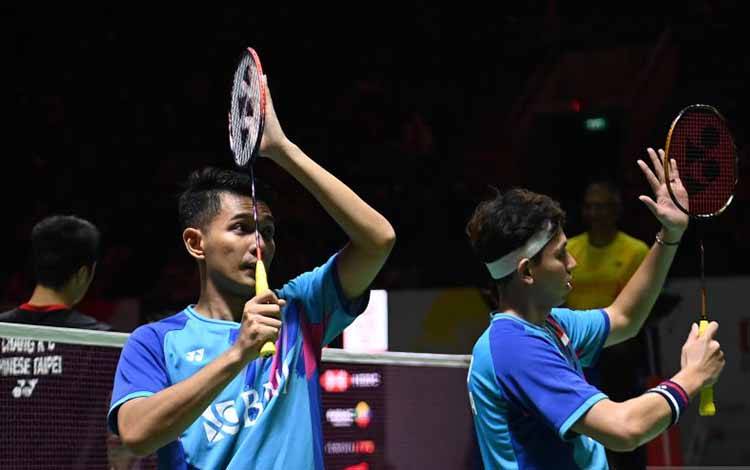 Fajar/Rian Gagal Sumbang Poin Bagi Indonesia dari Partai Ketiga BAMTC
