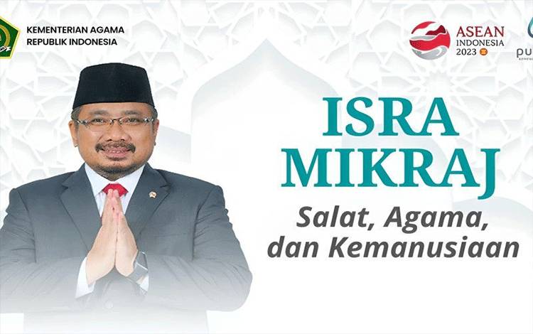 Menag Sebut Isra Miraj Sebagai Tonggak Lahirnya Shalat Lima Waktu