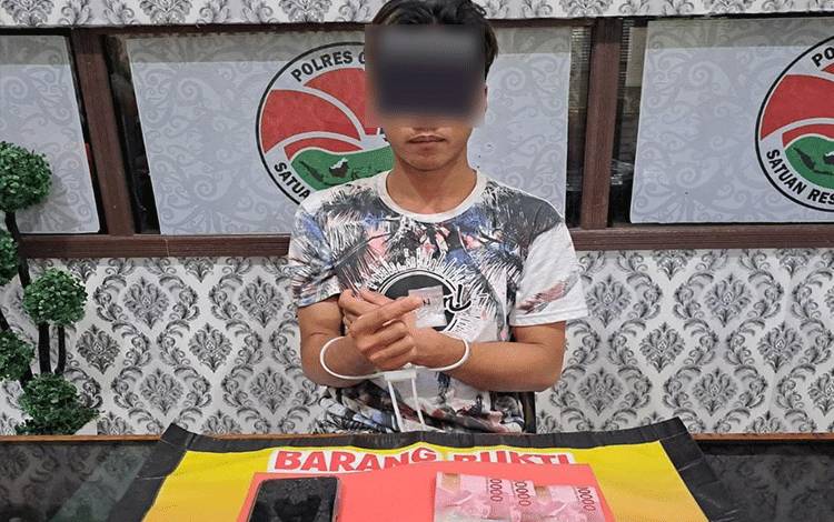 Polda Kalteng dan Polres Gunung Mas Gagalkan Transaksi Sabu