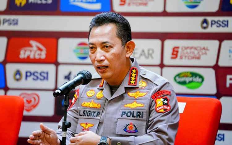 Kapolri Tegaskan Siap Bersinergi dengan PSSI Babat Habis Mafia Bola