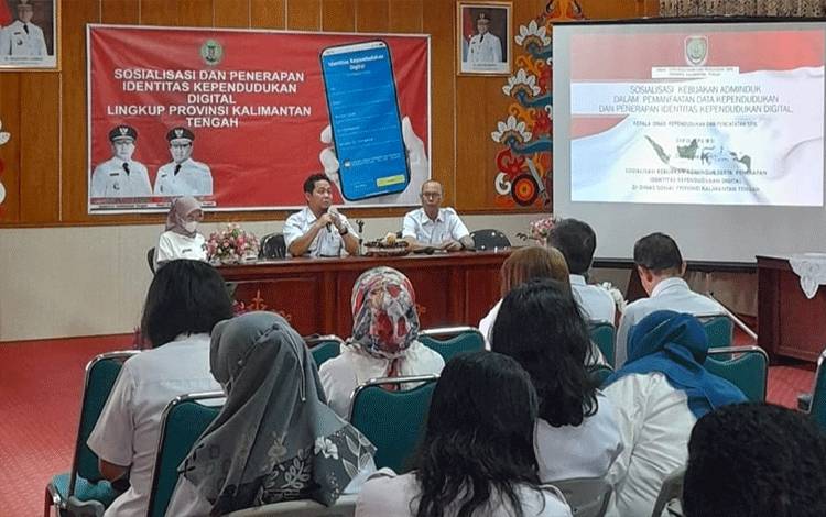 Pemko Palangka Raya Terapkan KTP Digital Bertahap Mulai dari ASN