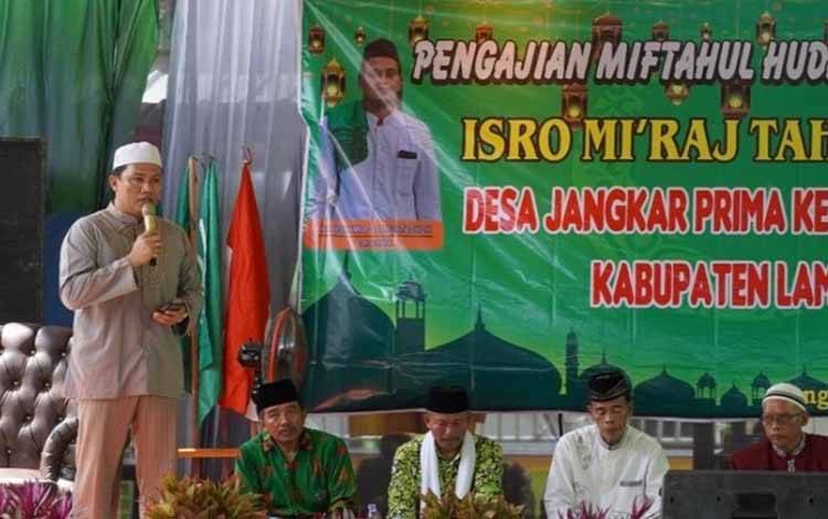 Hadiri Peringatan Isra Miraj, Bupati Lamandau Ajak Masyarakat Jaga Kerukunan