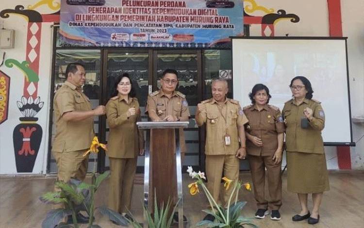 Disdukcapil Murung Raya Luncurkan Identitas Kependudukan Digital