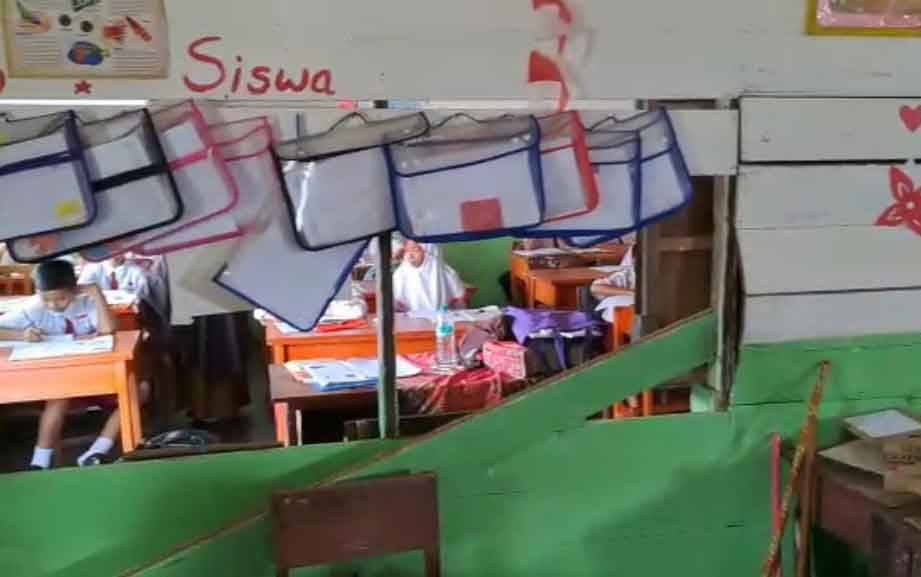 DPRD Kotim Upayakan Perbaikan SDN 1 Baamang Tengah Pada Anggaran Perubahan