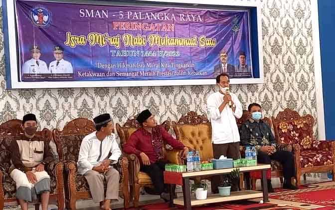 Peringatan Isra Miraj SMAN 5 Palangka Raya untuk Tingkatkan Ketakwaan dan Semangat Berprestasi