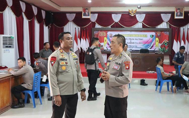 Personel Polres Barito Timur Ikut Rikkes Berkala