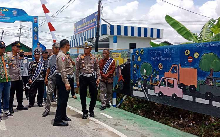 Kampung Tertib Lalu Lintas di Baamang Barat Bisa Jadi Destinasi Wisata