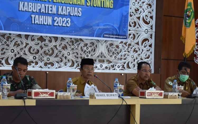 Wabup Kapuas : Penanganan Stunting Harus Bekerjasama