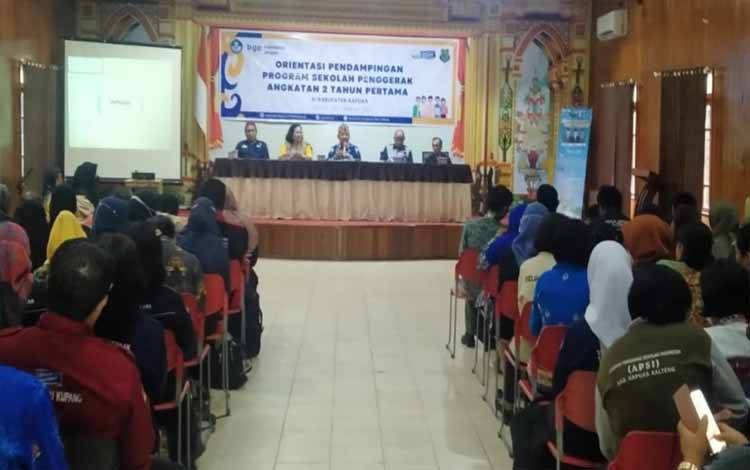 Ratusan Peserta Ikuti Orientasi Pendampingan Program Sekolah Penggerak Angkatan 2 di Kapuas
